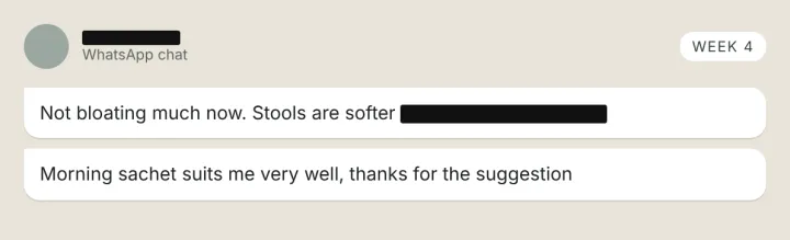 Messages at week 4