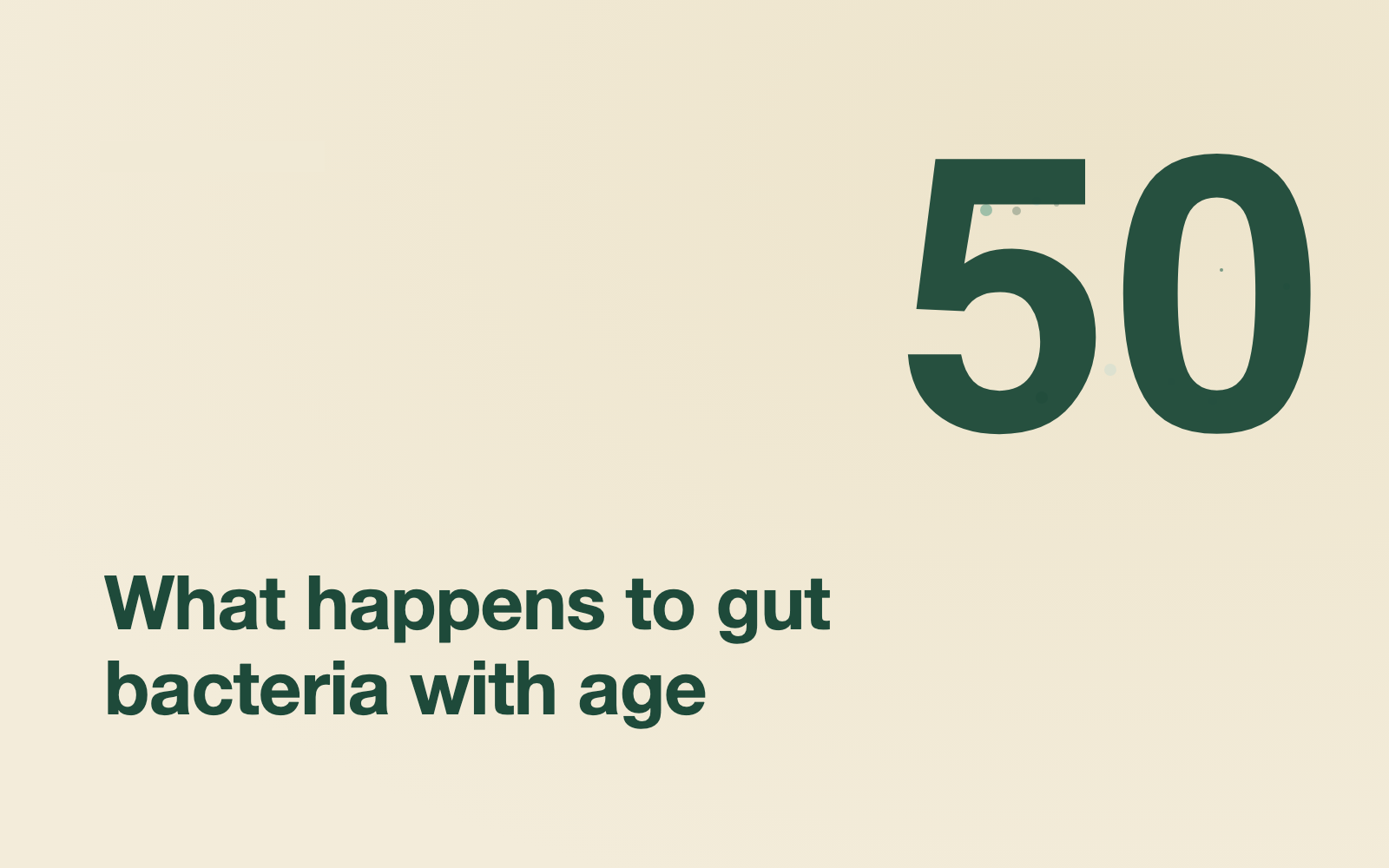 The Aging Gut: How Your Microbiome Changes After 50 and What to Do About It