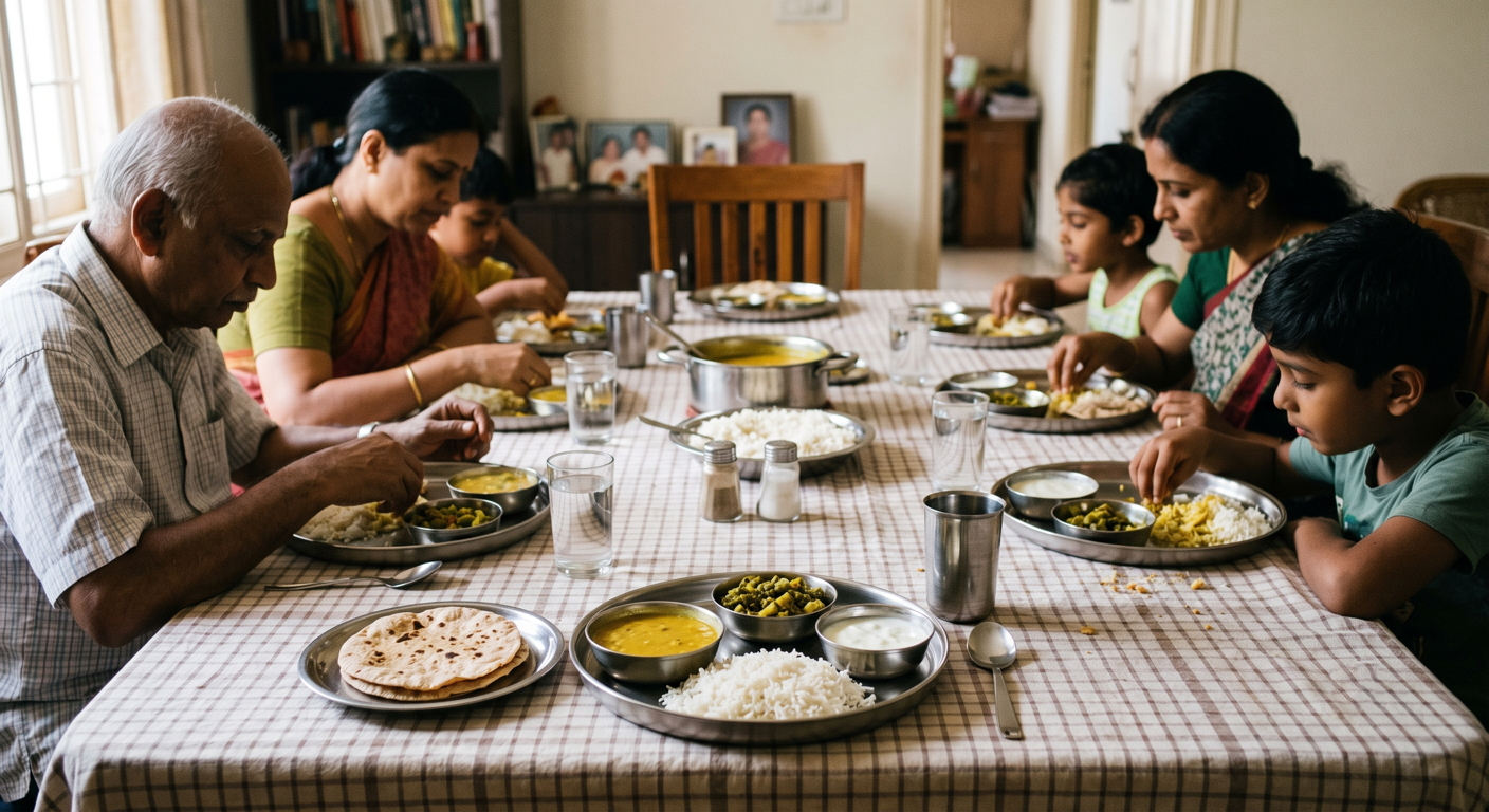 Recovery after antibiotics with Indian diet