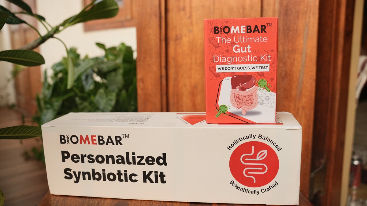 Personalised synbiotic sachets kit